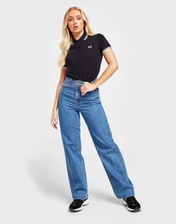 Fred Perry Tipped Polotrøje Dame -Damemode Tilbud jd 335688 d