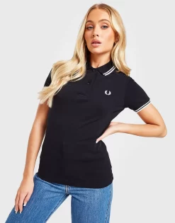 Fred Perry Tipped Polotrøje Dame -Damemode Tilbud jd 335688 e