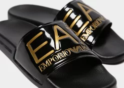 Emporio Armani EA7 7 Stripe Logo Sliders -Damemode Tilbud jd 345879 d scaled