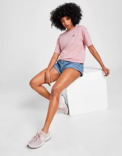 Fred Perry T-shirt Dame -Damemode Tilbud jd 417164 e