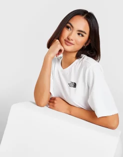 The North Face Simple Dome Boyfriend T-Shirt Dame