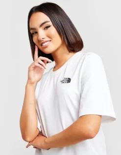 The North Face Simple Dome Boyfriend T-Shirt Dame -Damemode Tilbud jd 449897 d