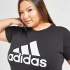 Adidas Core Badge Of Sport Plus Size T-Shirt