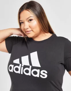Adidas Core Badge Of Sport Plus Size T-Shirt