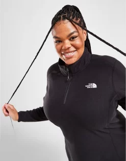 The North Face Plus Size Glacier 1/4 Zip Fleece