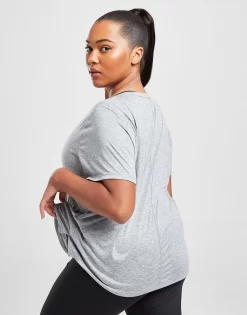 Nike One Core Plus Size T-Shirt Dame -Damemode Tilbud jd 505527 d