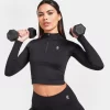 Gym King Core Crop 1/4 Zip Top