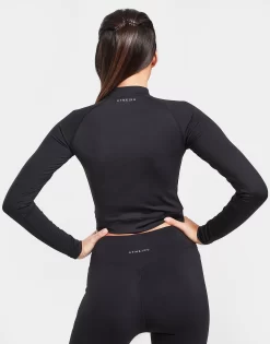 Gym King Core Crop 1/4 Zip Top -Damemode Tilbud jd 511023 d