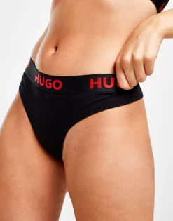 HUGO Logo Thong -Damemode Tilbud jd 512984 d