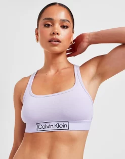 Calvin Klein Underwear Box Logo Bralette -Damemode Tilbud jd 515879 c