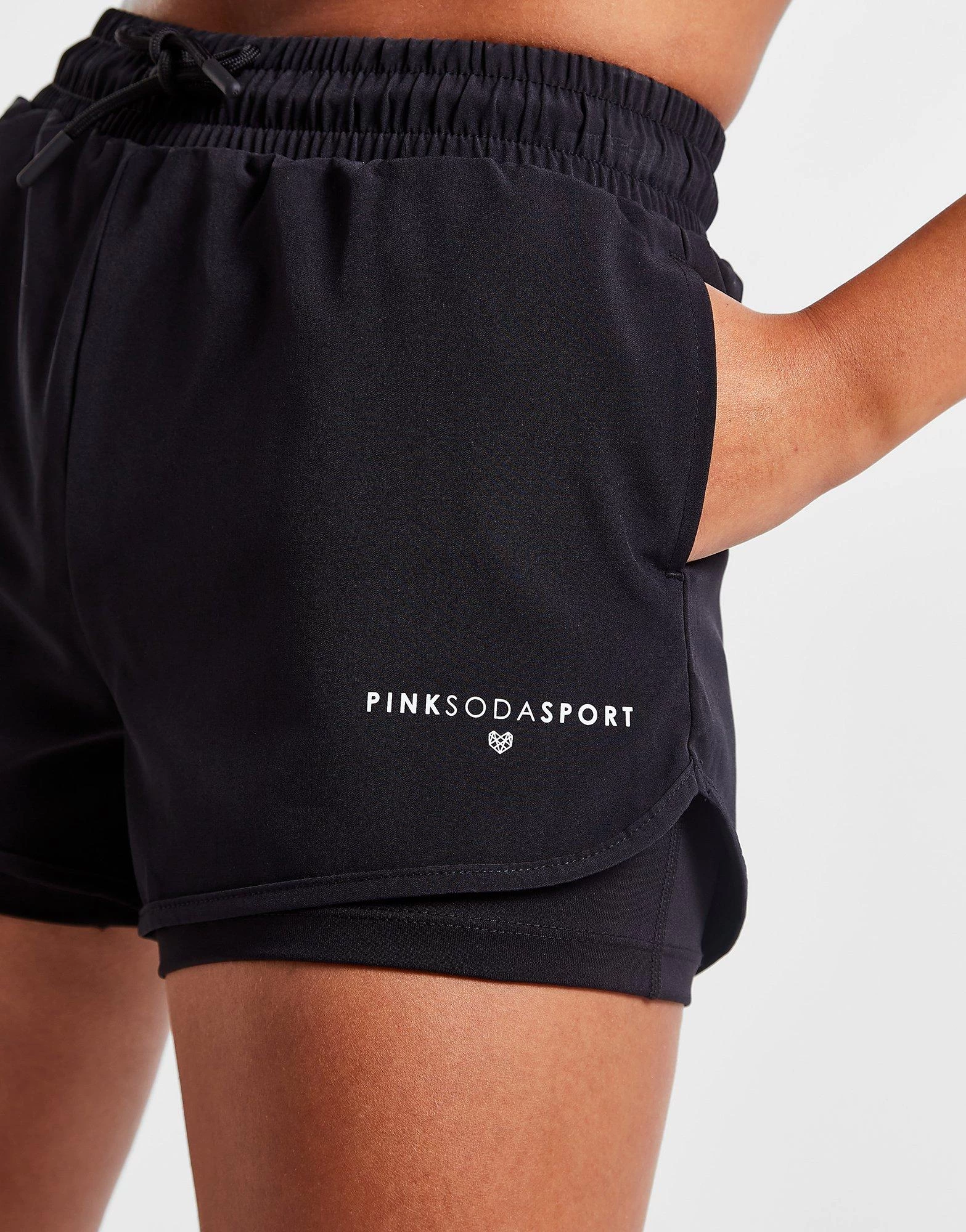 Pink Soda Sport Essential 2-In-1 Shorts 4 Pink Soda Sport Essential 2-In-1 Shorts - Image 4