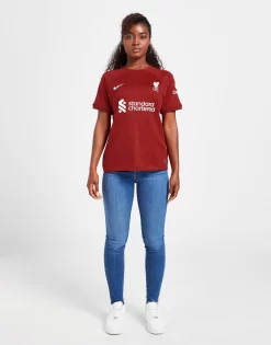 Nike Liverpool FC 2022/23 Home Shirt Women's -Damemode Tilbud jd 529592 e