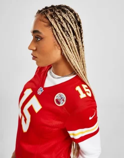 Nike NFL Kansas City Chiefs Mahomes #15 Jersey Women's -Damemode Tilbud jd 547449 c