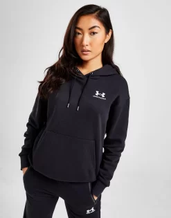 Under Armour Essential Fleece Ovearhead Hoodie Dame -Damemode Tilbud jd 551587 d
