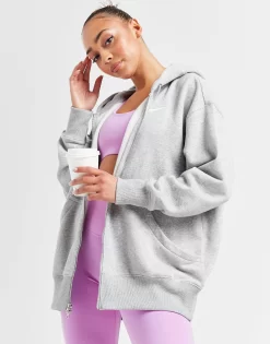 Nike Phoenix Fleece Oversized Full Zip Hoodie