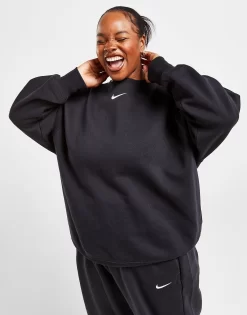 Nike Plus Size Phoenix Oversized Crew Sweatshirt