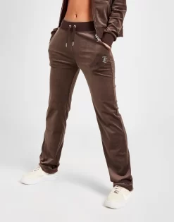 JUICY COUTURE Diamante Velour Joggingbukser Dame -Damemode Tilbud jd 558886 c