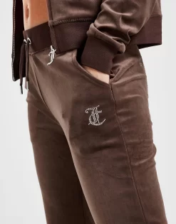 JUICY COUTURE Diamante Velour Joggingbukser Dame -Damemode Tilbud jd 558886 e