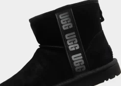 UGG Classic Mini Logo Boots Women's -Damemode Tilbud jd 560323 d scaled