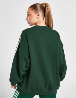 Adidas Originals 3-Stripes Crew Sweatshirt -Damemode Tilbud jd 574490 c