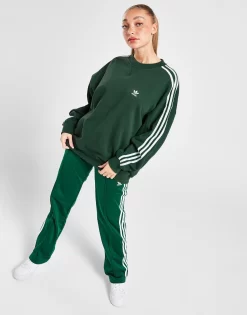 Adidas Originals 3-Stripes Crew Sweatshirt -Damemode Tilbud jd 574490 d