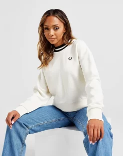 Fred Perry Twin Tipped Crew Sweatshirt