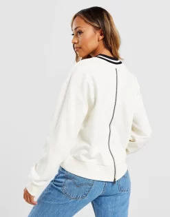 Fred Perry Twin Tipped Crew Sweatshirt -Damemode Tilbud jd 575230 d