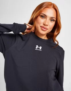 Under Armour Rival Terry Crew Sweatshirt -Damemode Tilbud jd 593327 c