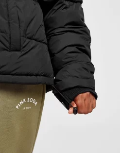 Pink Soda Sport Plus Size Calabria Padded Jacket -Damemode Tilbud jd 598520 g