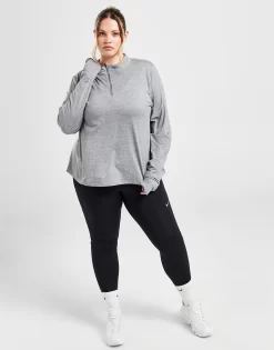 Nike Plus Size Element 1/4 Zip Top -Damemode Tilbud jd 600248 d