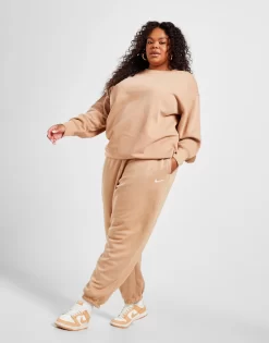 Nike Plus Size Phoenix Fleece Oversized Joggers -Damemode Tilbud jd 600294 e