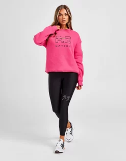 PE Nation Logo Crew Sweatshirt -Damemode Tilbud jd 609002 d