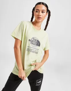 The North Face Globe Boyfriend T-Shirt -Damemode Tilbud jd 610146 d