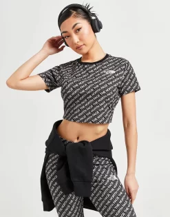 The North Face All Over Print Slim T-Shirt Dame -Damemode Tilbud jd 610221 c