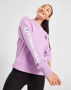 The North Face Coordinates Crop Hoodie -Damemode Tilbud jd 610403 d