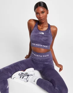 The North Face Camo Seamless Sports Bra