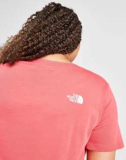 The North Face Plus Size Simple Dome T-Shirt -Damemode Tilbud jd 612509 e