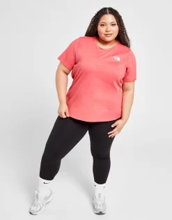 The North Face Plus Size Simple Dome T-Shirt -Damemode Tilbud jd 612509 f