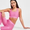 Under Armour HeatGear Logo Band Sports Bra