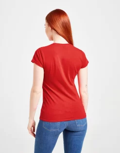 Official Team Wales Diolch T-Shirt -Damemode Tilbud jd 615025 d