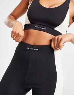 Pink Soda Sport Ventura Colour Block Tights -Damemode Tilbud jd 615245 d