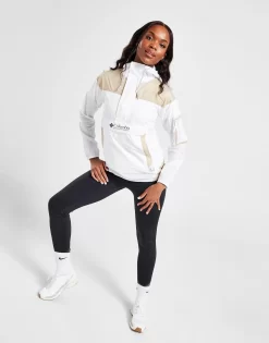 Columbia Challenger 1/2 Zip Windbreaker Jacket -Damemode Tilbud jd 618031 g