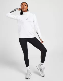 Adidas Hyperglam 1/4 Zip Top -Damemode Tilbud jd 618158 c