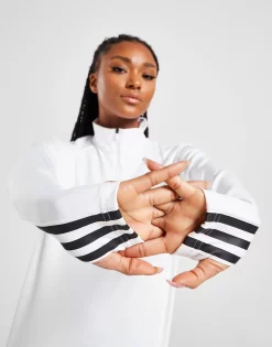 Adidas Hyperglam 1/4 Zip Top -Damemode Tilbud jd 618158 f