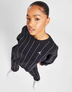 Jordan Pinstripe Crew Sweatshirt