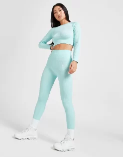 Gym King Formation Ribbed Tights -Damemode Tilbud jd 621778 e