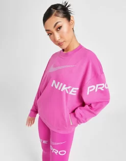 Nike Training Pro Graphic Crew Sweatshirt