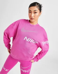 Nike Training Pro Graphic Crew Sweatshirt -Damemode Tilbud jd 622028 d