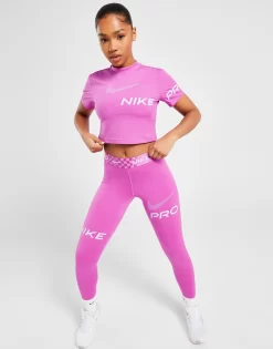 Nike Training Pro Graphic Crop Top -Damemode Tilbud jd 622031 e