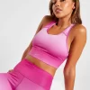 Nike Running Swoosh Fade Sports Bra